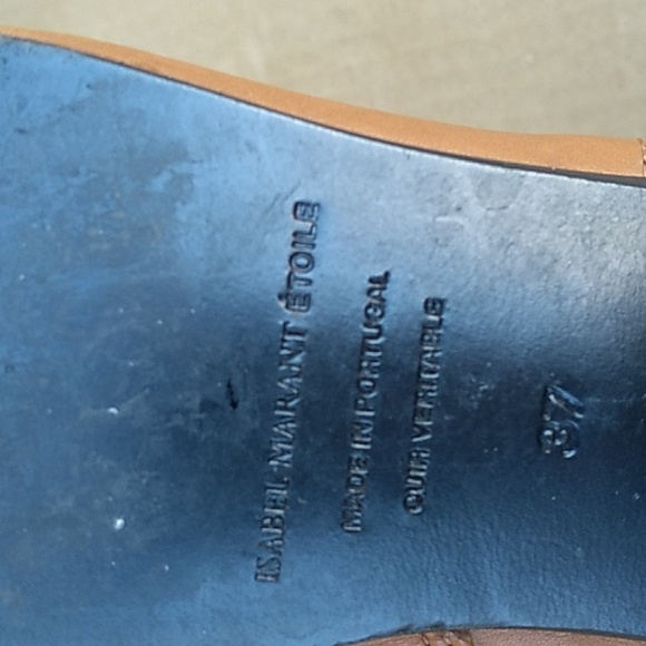 Isabel Marant Etoile Leather Boots Size 37 - Picture 9 of 9